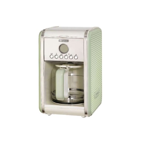 FRENCH COFFEE MAKER ARIETE 1342/04 GREEN VINTAGE 12 ΦΛΥΤΖΑΝΙΑ ΜΕ TIMER